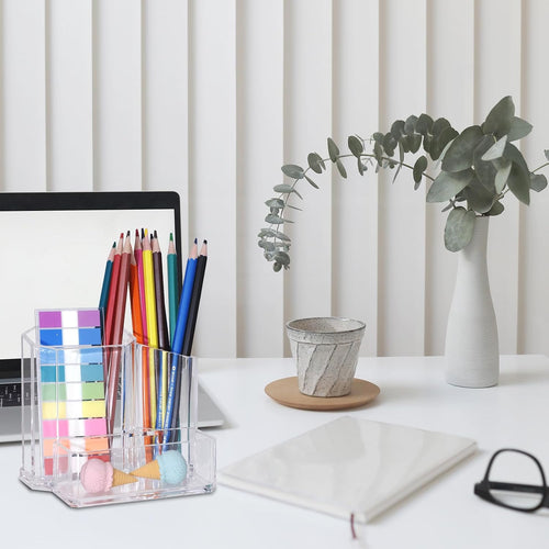 Acryl Stifthalter Klar Schreibtisch Organizer Accessoires