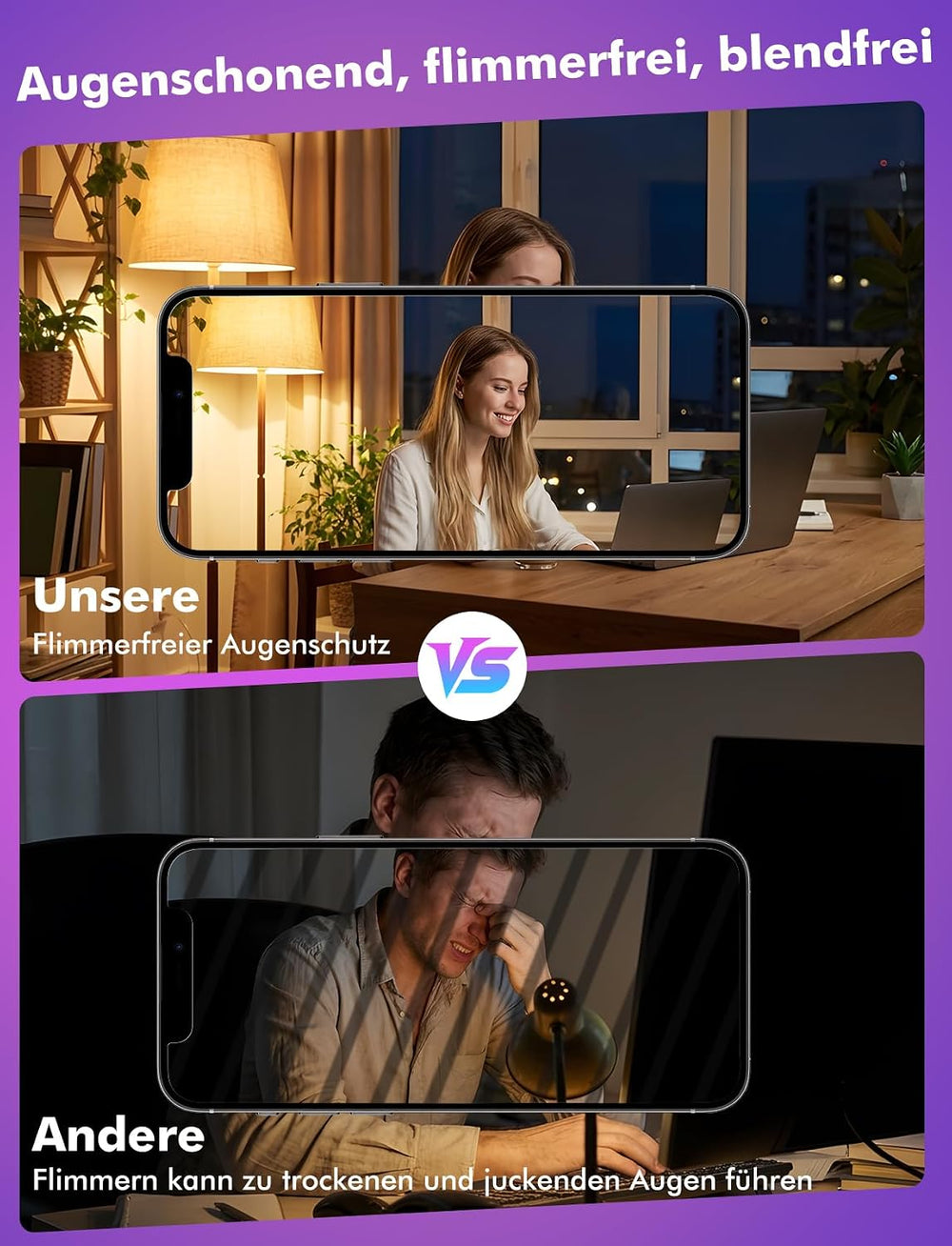 E27 LED Glühbirne – 12W RGB Lampen Farbwechsel Glühbirne mit Fernbedienung 1100 Lumen, Edison E27 Mit Nachtlicht Neutrales Licht 4000K Schraubbirne für Schlafzimmer und Wohnzimmer