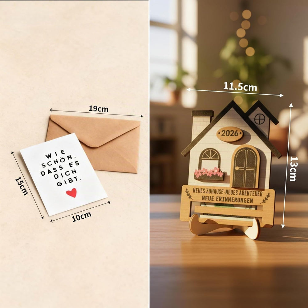 Einzugsgeschenke Wohnung Geldgeschenk Verpackungen Einweihungsgeschenk Haus
