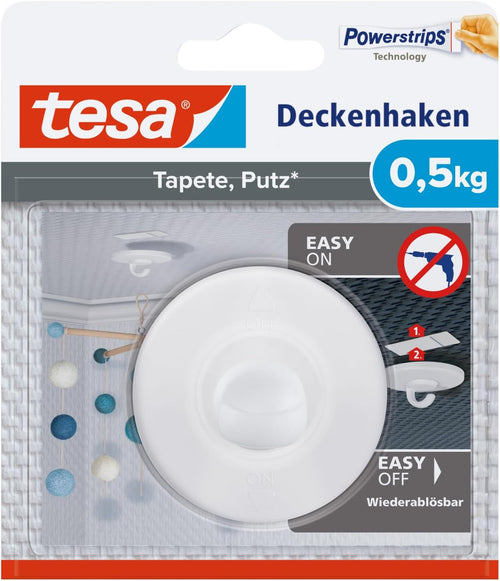 Deckenhaken selbstklebend, bis 0,5 kg
