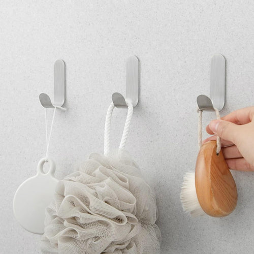 3 Stück Haken Selbstklebend, Handtuchhaken Selbstklebend, Haken Ohne Bohren
