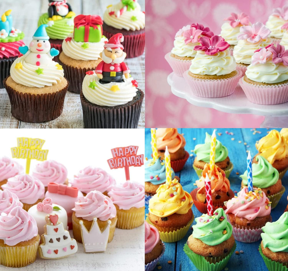Spritzbeutel mit Tüllen 43 Stück, Spritztüllen Set aus Edelstahl, Wiederverwendbarer Silikon Spritzbeutel, Torten Zubehör für Cupcakes, Kuchen und Torten Dekorieren