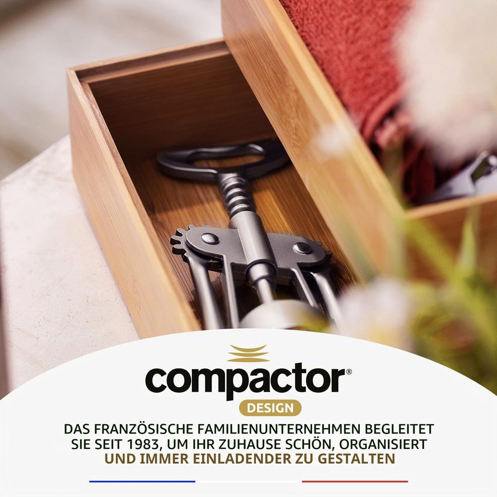 Compactor Organizer Größe M 22,5x7,5x6,5 cm aus Bambus