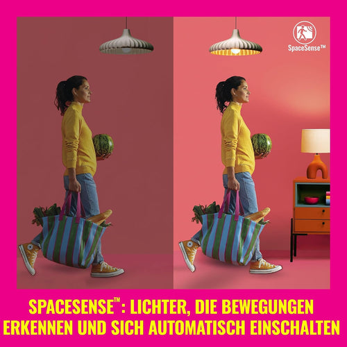 WiZ Tunable White LED Lampe, Standardform 1er-Pack E27, 60W, transparentes Vintage Design, dimmbar, warm- bis kaltweiß, smarte Steuerung per App/Stimme über WLAN