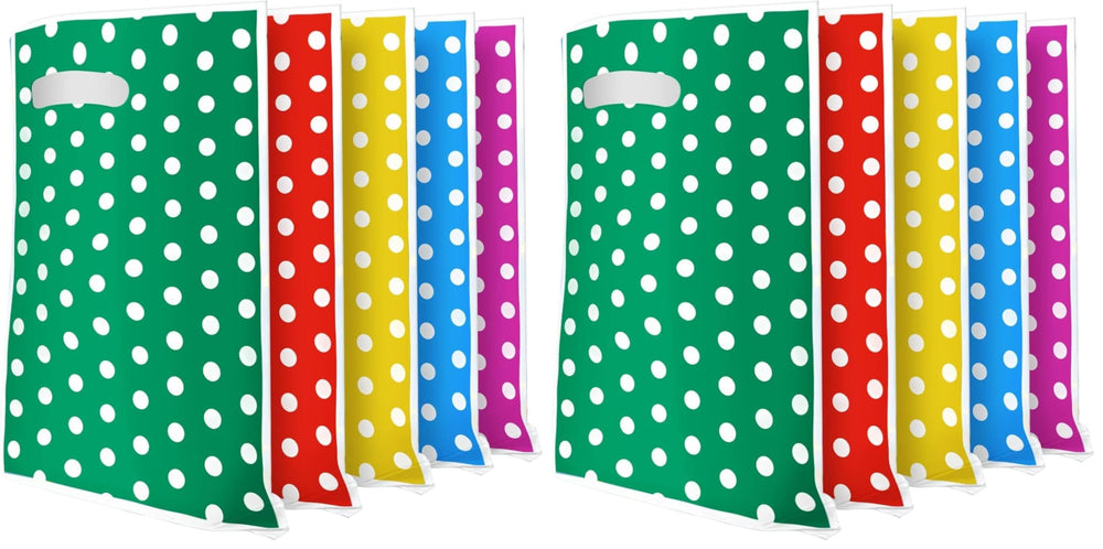 Flintronic 30 Stück Geschenktüten, Geburtstagstüten Kindergeburtstag Gastgeschenke, Cookie Partytüten, mitgebsel kindergeburtstag für Mädchen Jungen