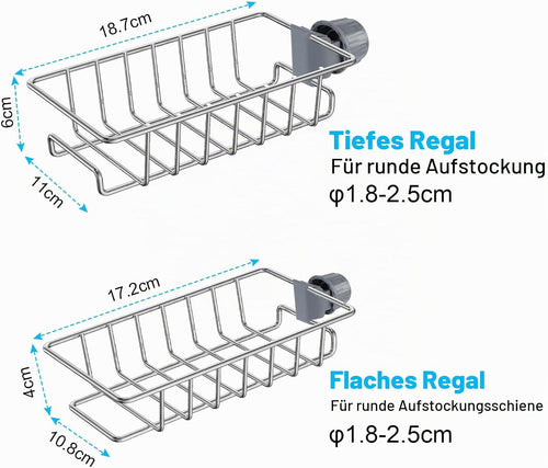 Ainiv 2 Stück Duschablage Ohne Bohren Edelstahl