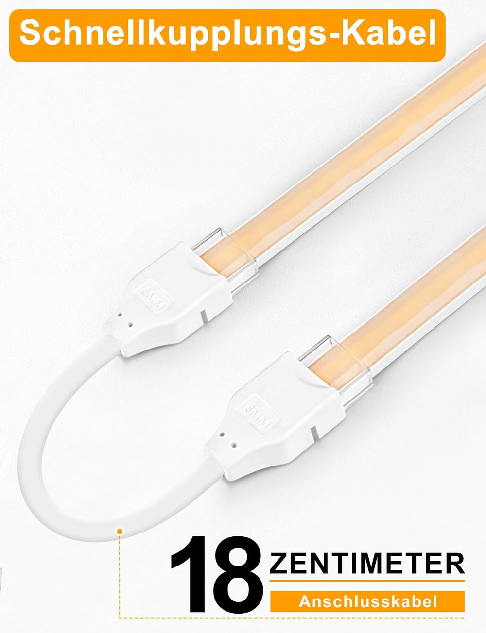 Lamomo COB LED Streifen, Warmweiss Dimmbar Leiste mit Fernbedienung, 5m 24V