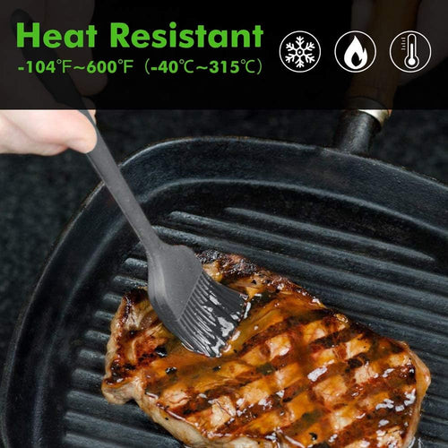 SURDOCA Backpinsel Silikonpinsel Küchenpinsel Kochpinsel - 1PC 8.2" BPA-freies 446℉ (230℃) Wärmebeständigkeit Silikon in Lebensmittelqualität Pinsel Küche, Garten Grills & Zubehör Grillbesteck Pinsel