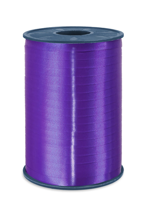 C.E. PATTBERG Geschenkband royalblau, 500 Meter Ringelband 5 mm zum Basteln, Dekorieren & Verpacken von Geschenken zu jedem Anlass