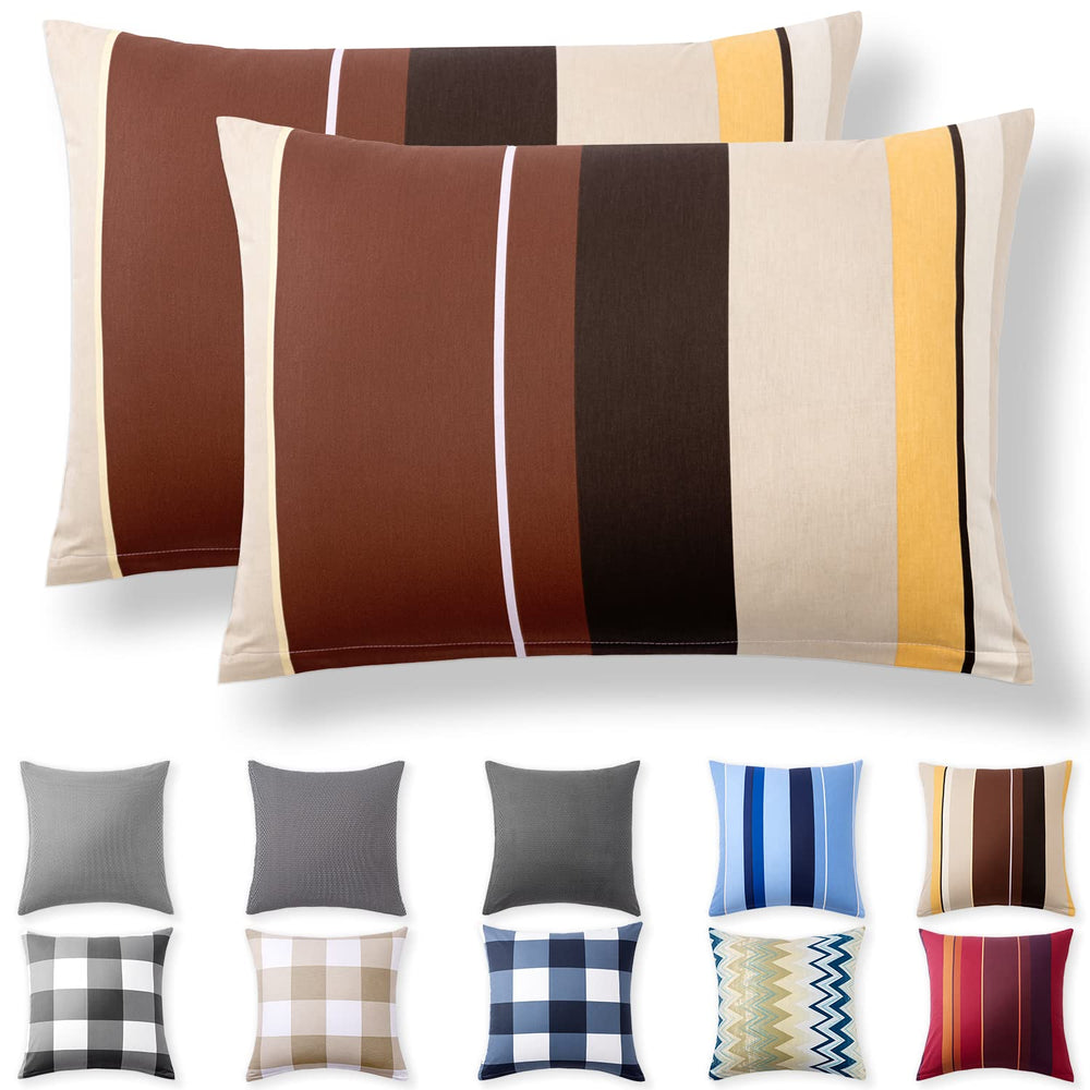 Alreya Renforce Kissenbezug  - 40 x 40 cm, 2 Stück - Beige