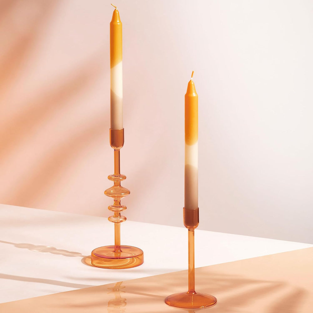 like. by Villeroy & Boch Like Home Stabkerze Apricot & Clay, 2x23 cm, 2 Stück, bunt