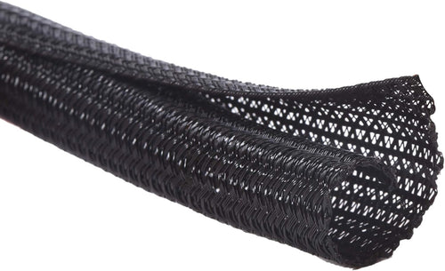 Kabelschlauch zuschneidbar, 3,1 m, schwarz