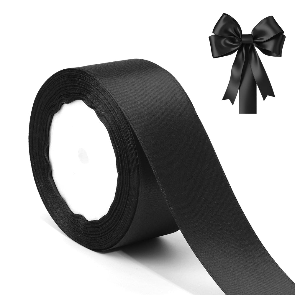 Geschenkband Rot 23 Meter 10mm Schleifenband Bordeaux Weinrot
