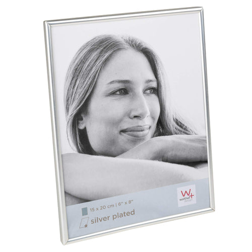 walther design Bilderrahmen silber 6 x 9 cm Chloe Portraitrahmen WD069S