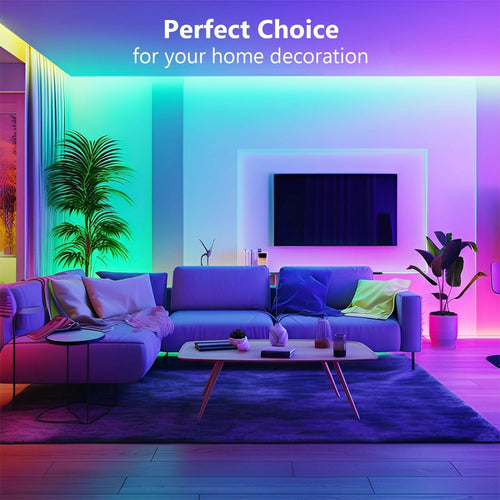 LED Strip 10m, LED Streifen Bluetooth RGB Led Band Selbstklebend mit Fernbedienung und APP. Musik Sync, Timer-Einstellung Dimmbar Led Stripes Lichterkette für Zimmer Partei deko