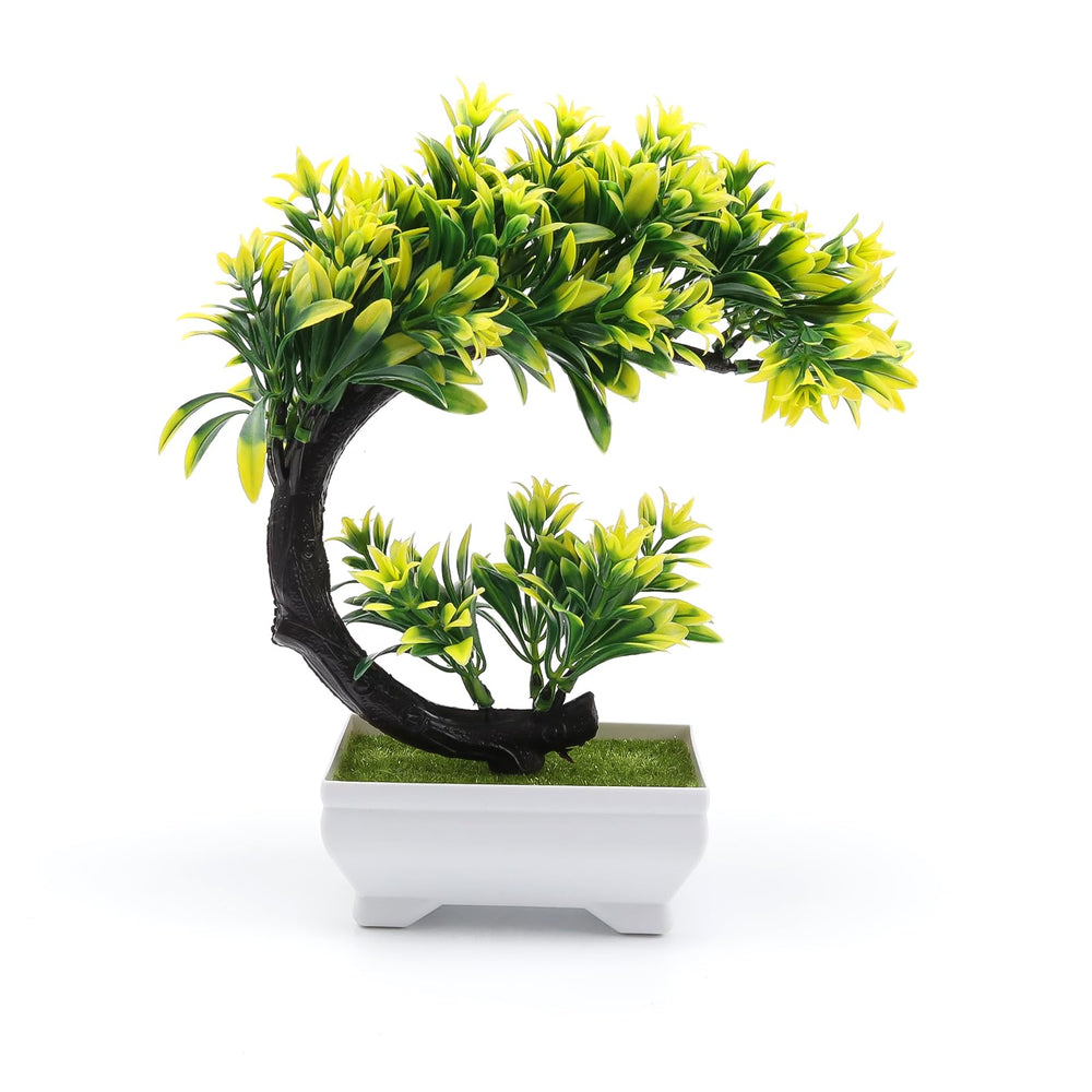 DEANKEJI Künstliche Bonsai im Topf,Künstliche Bonsai Baum,Lila,Pflegeleicht