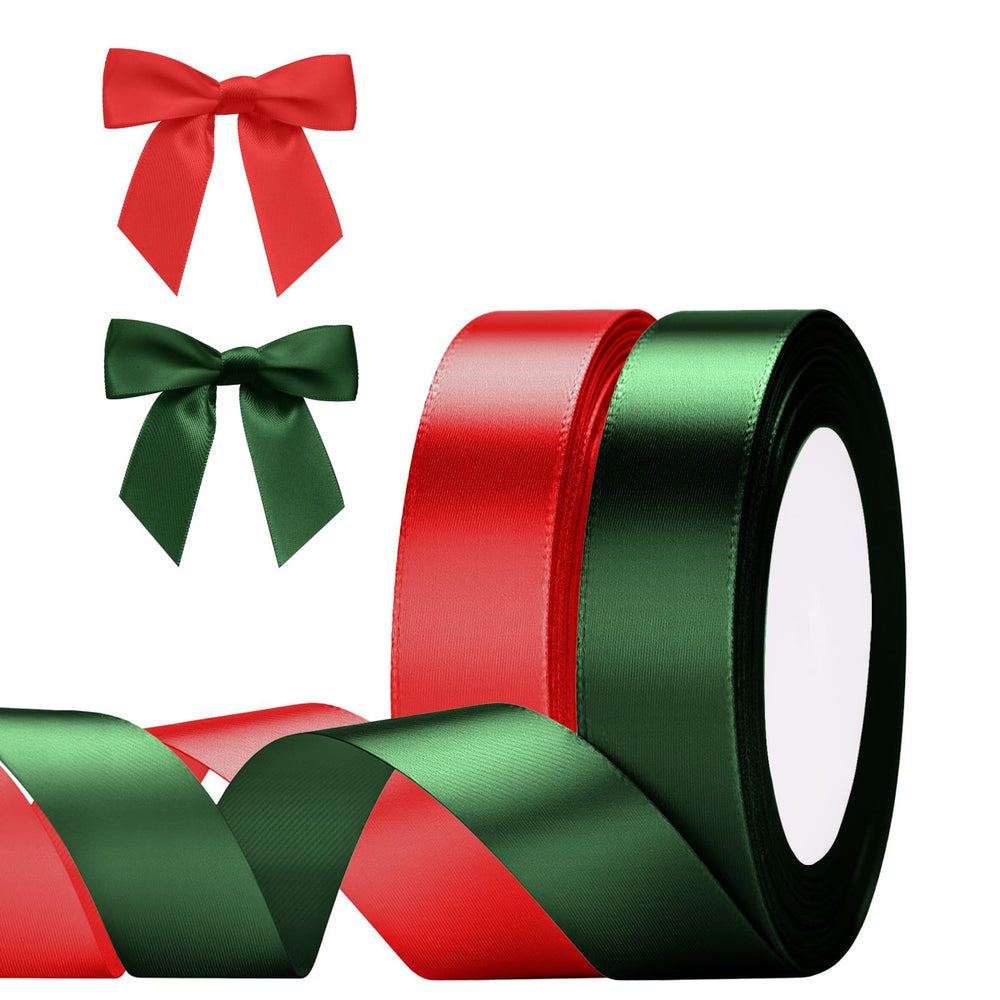 G2PLUS 10mm Salbei Grün Geschenkband Satin: 22m Schleifenband zum Bastel