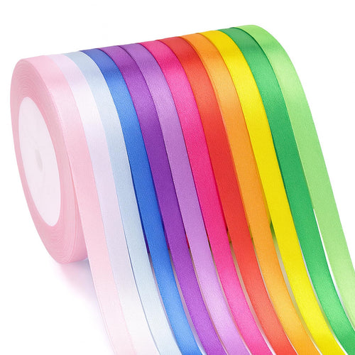 G2PLUS 10mm Salbei Grün Geschenkband Satin: 22m Schleifenband zum Bastel