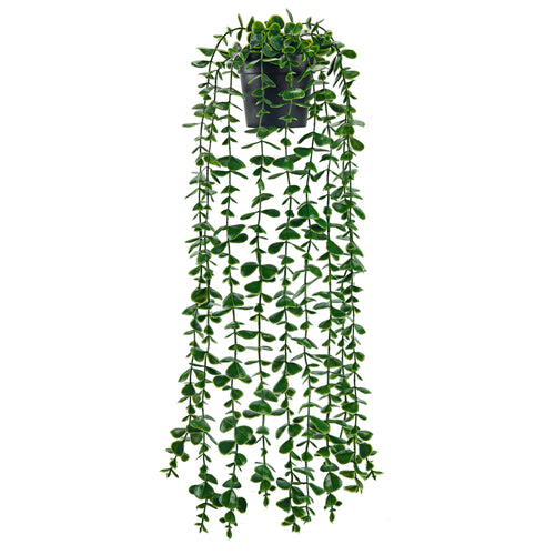 Der Rose 86CM Künstliche Pflanzen wie echt Efeutute für Wand Zimmer Deko