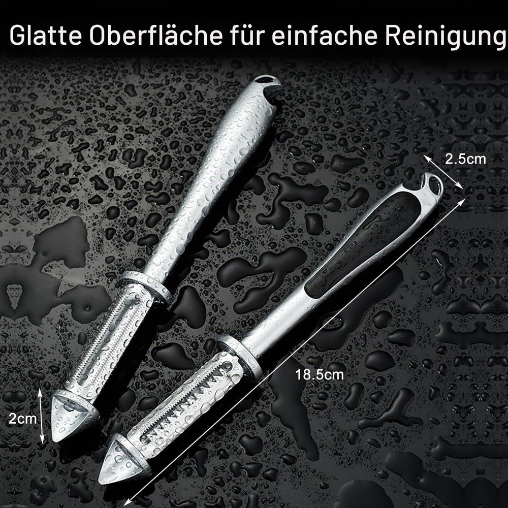 Premium Sparschäler, Scharfer Edelstahlschäler Mit Einfachem, Rutschfestem Griff, Für Die Kartoffelschäler, Obst, Karotte, Apfel, Spülmaschinengeeignet