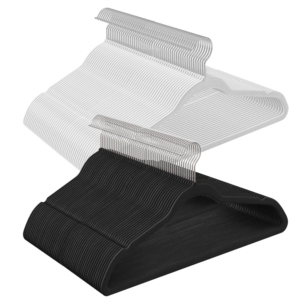 SONGMICS Kleiderbügel Samt, 20er Set, 42 cm breit, dünn, gut belastbar