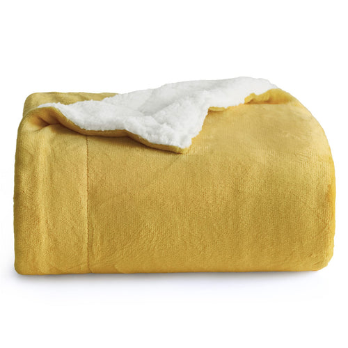 BEDSURE Sherpa Kuscheldecke Flauschig 150x200 - Sofadecke, Grau