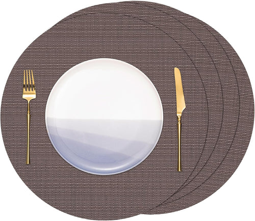 Runde Tischsets abwaschbar, 38 cm