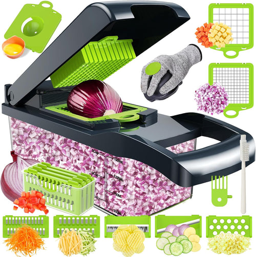 Gemüseschneider 16 in 1 mit 7 Klingen