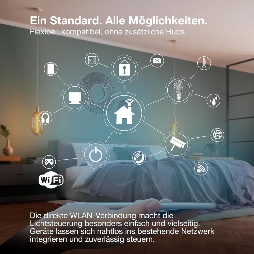 LEDVANCE SMART+ Filament Edison Dimmable Warmweiß 2400 K 6 W