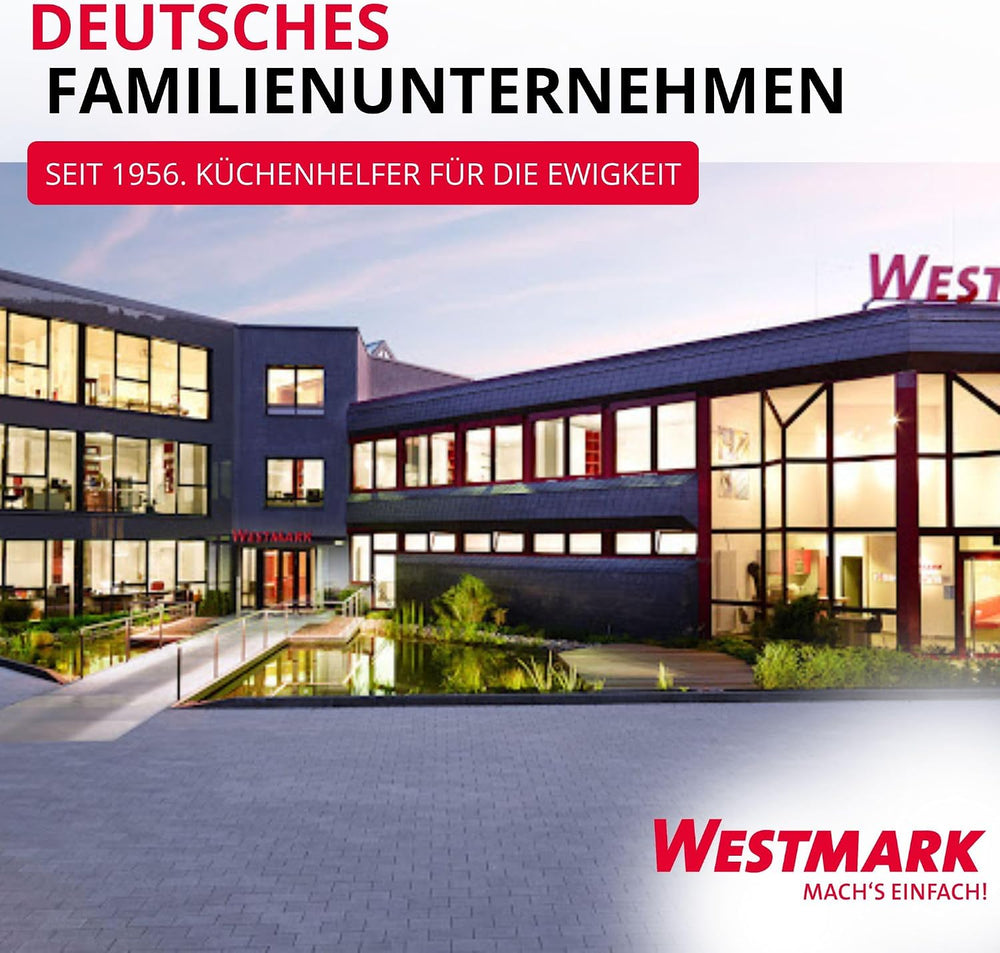 Westmark Sparschäler Famos – mit geschärftem Ausstecher, Made in Germany