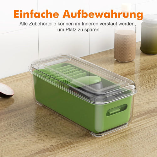 Ibergrif M524-7 Gemüseschneider, Mandoline 7 in 1 Multifunktion
