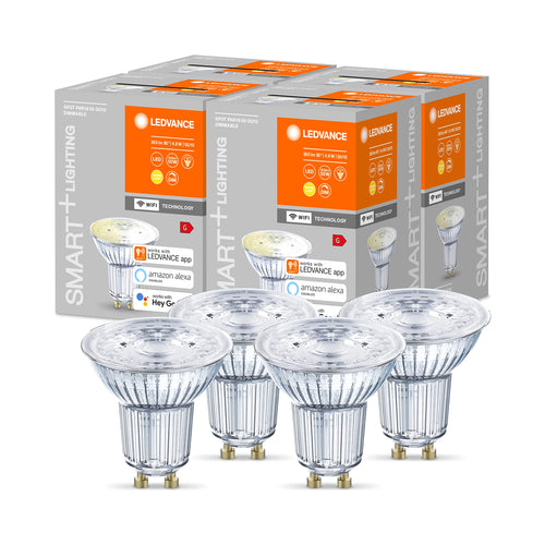 LEDVANCE Smarte LED-Lampe mit WiFi Technologie, Sockel E27, Dimmbar, Warmweiß (2700 K), ersetzt Glühlampen mit 100 W, SMART+ WiFi Classic Dimmable, 1er-Pack