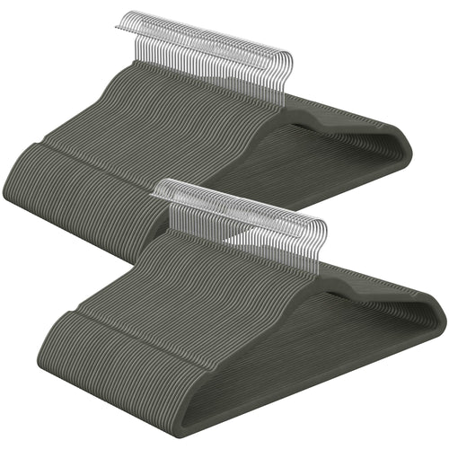 SONGMICS Kleiderbügel Samt, 20er Set, 42 cm breit, dünn, gut belastbar