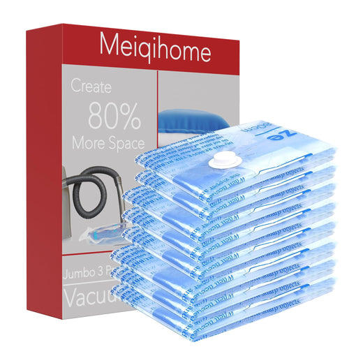 MEIQIHOME 12 Reise-Kompressionsbeutel für Kleidung