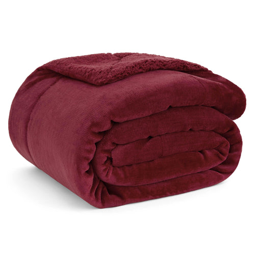 BEDSURE Sherpa Kuscheldecke Flauschig 150x200 - Sofadecke, Grau
