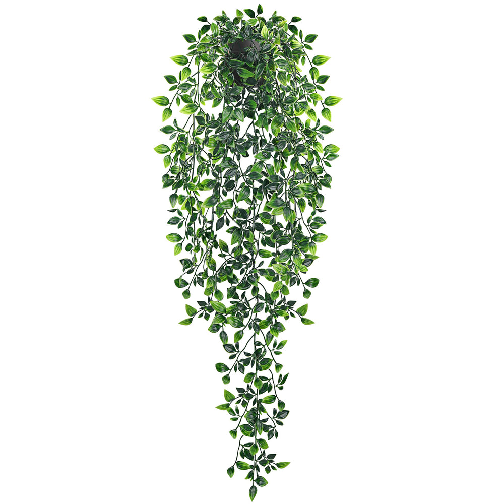 Der Rose 86CM Künstliche Pflanzen wie echt Efeutute für Wand Zimmer Deko