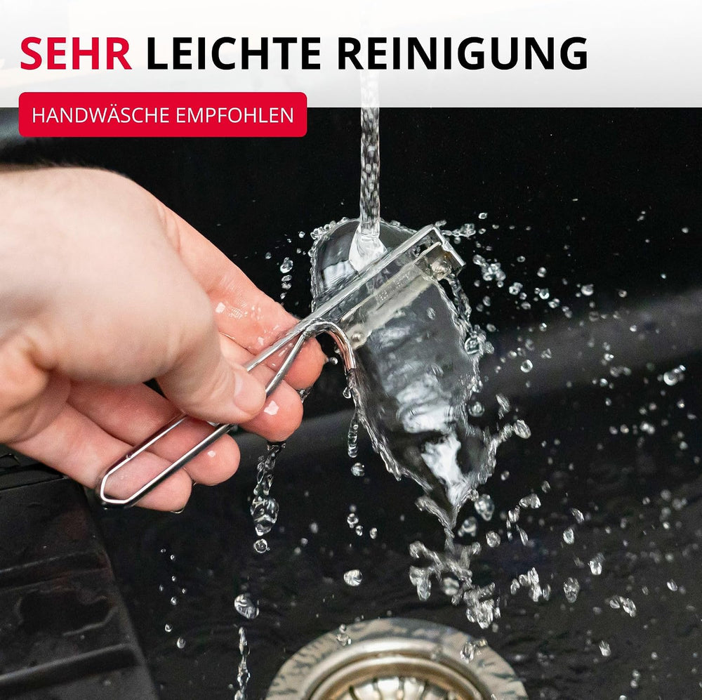 Westmark Sparschäler Famos – mit geschärftem Ausstecher, Made in Germany