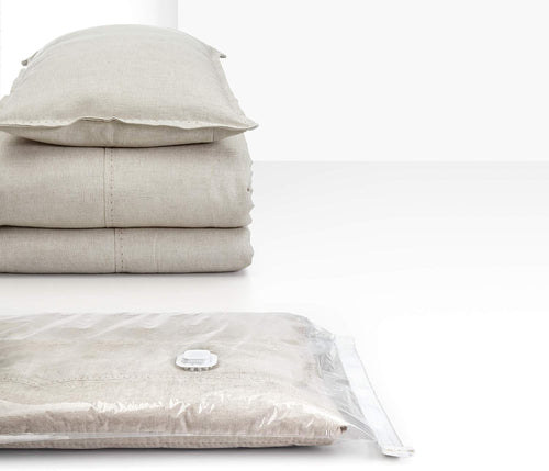 Rayen - Vakuumbeutel für Kleidung, Vakuumbeutel, XXL, 90 x 130, transparent