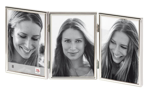 walther design Bilderrahmen silber 6 x 9 cm Chloe Portraitrahmen WD069S