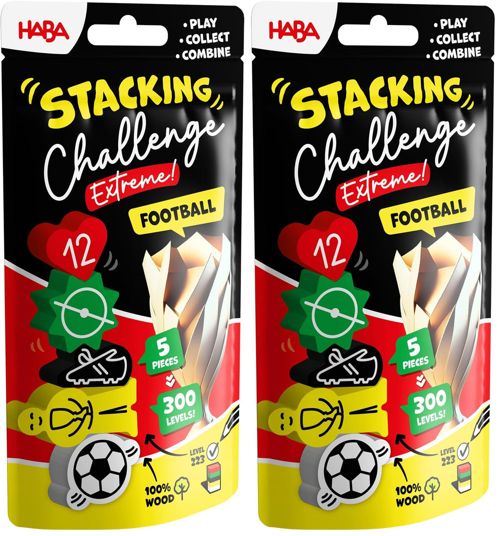 HABA Stacking Challenge Animals - Geschicklichkeitsspiel & Stapelspiel ab 6