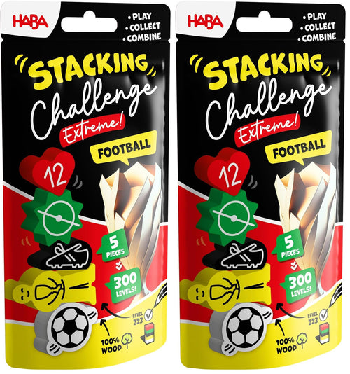 HABA Stacking Challenge Animals - Geschicklichkeitsspiel & Stapelspiel ab 6