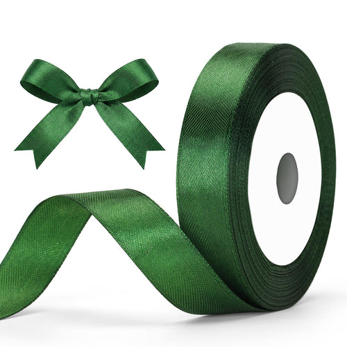 G2PLUS 10mm Salbei Grün Geschenkband Satin: 22m Schleifenband zum Bastel