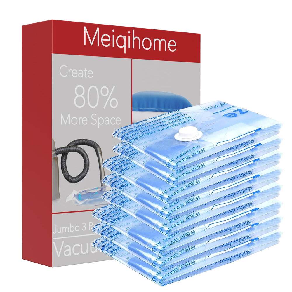 MEIQIHOME 12 Reise-Kompressionsbeutel für Kleidung