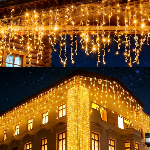 Lichterkette mit Batterien, 10 Stück, 1 m, 10 LEDs, IP44, wasserdicht, Miniatur, dekorativ, batteriebetrieben, für Weihnachten, Gartenparty im Innenbereich (warmweiß)