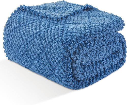 Fleece Kuscheldecke, 150 x 200 cm, marineblau