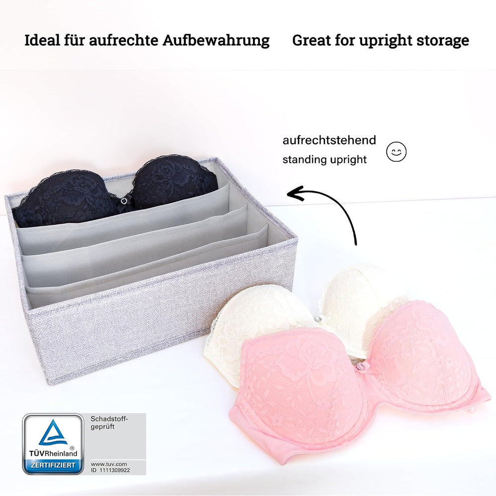 SIMPLE JOY® BH Organizer Modul des PAX75 & PAX100 Organizers für IKEA 4Fach