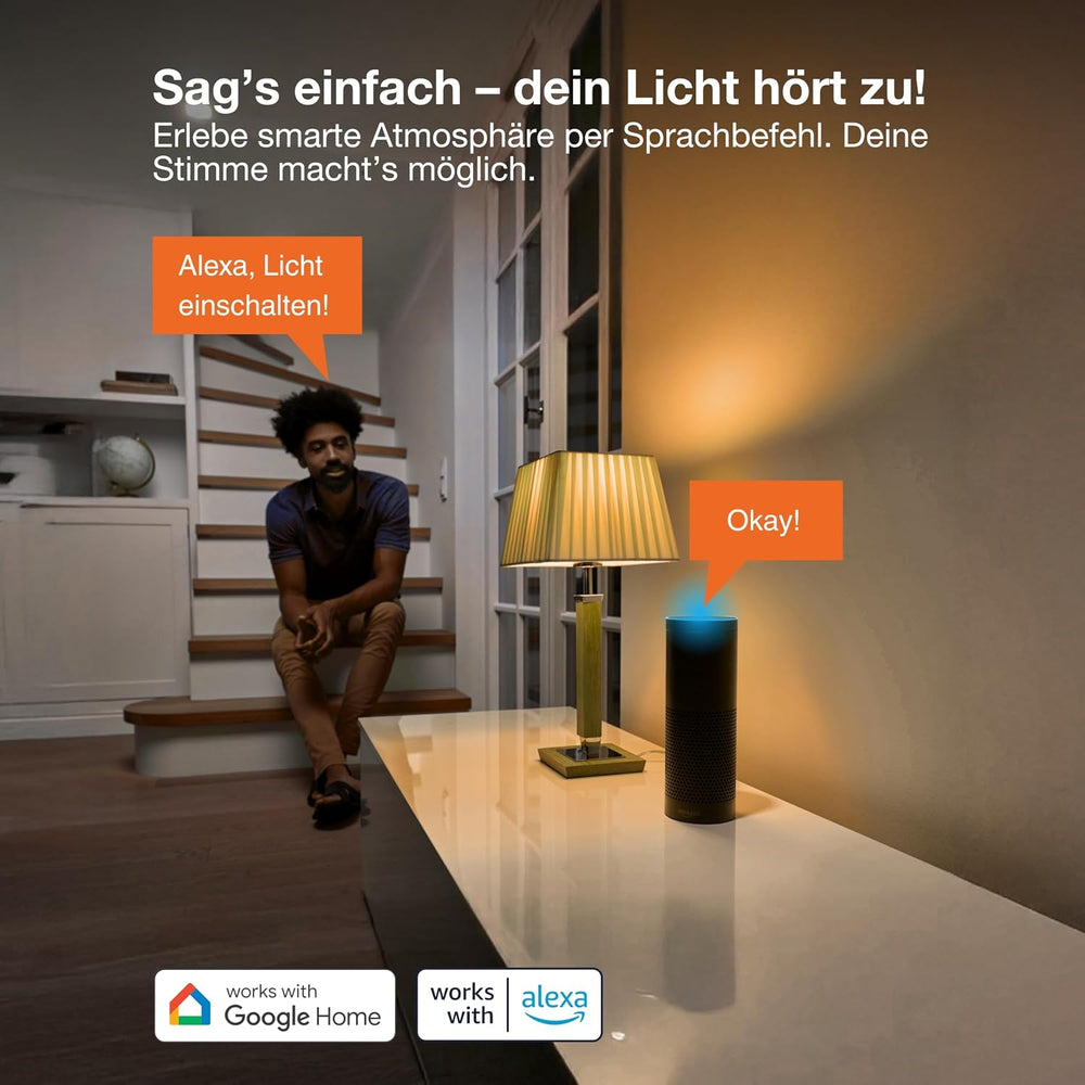 LEDVANCE SMART+ Filament Edison Dimmable Warmweiß 2400 K 6 W