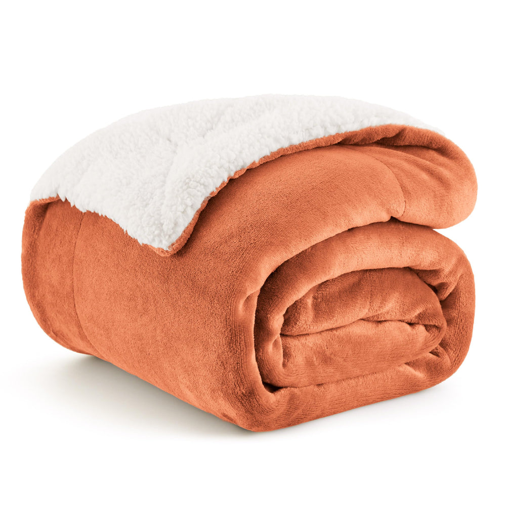 BEDSURE Sherpa Kuscheldecke Flauschig 150x200 - Sofadecke, Grau