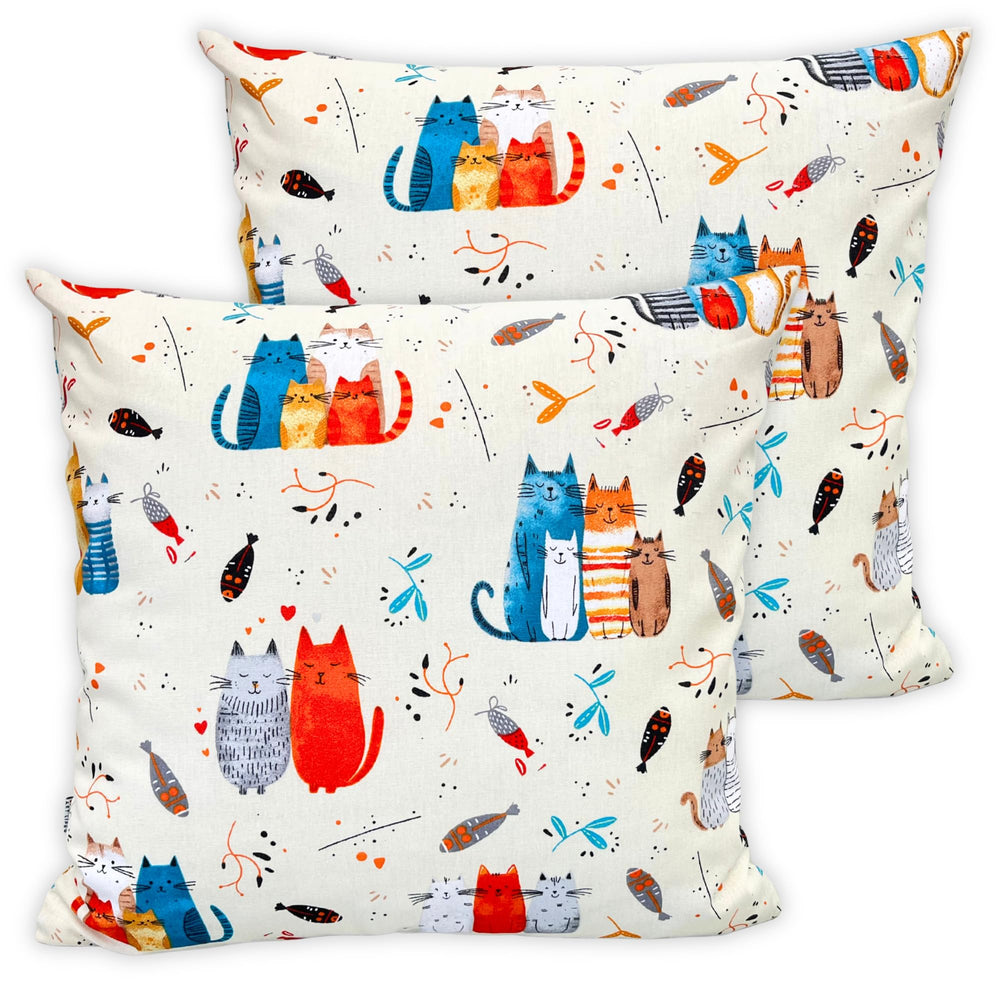 Kissenbezug 40x40 cm Baumwolle Zierkissenbezug mit Verstecktem Reißverschluss, Kopfkissenbezug, Kissenhülle, Sofakissenbezüge, Dekokissenbezüge für Wohnzimmer Sofa Couch Schlafzimmer