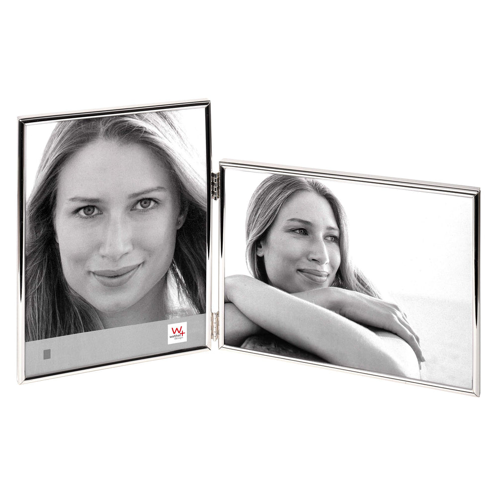 walther design Bilderrahmen silber 6 x 9 cm Chloe Portraitrahmen WD069S